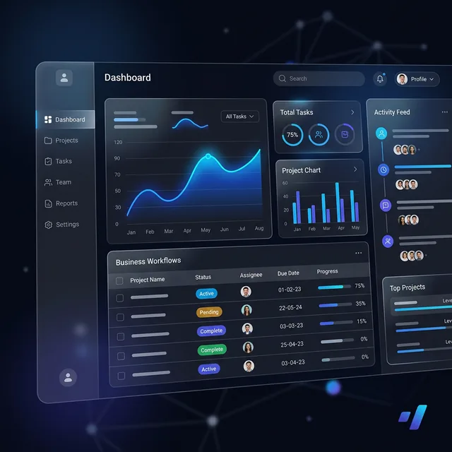 Modern Workflow Dashboard